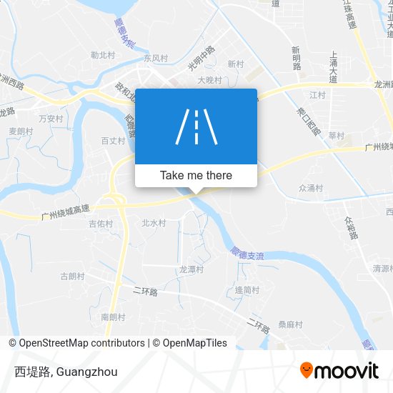 西堤路 map
