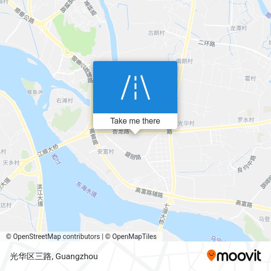 光华区三路 map