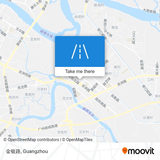 金银路 map