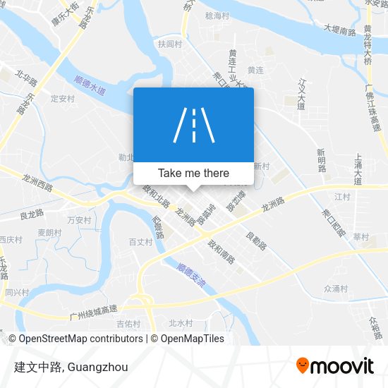 建文中路 map