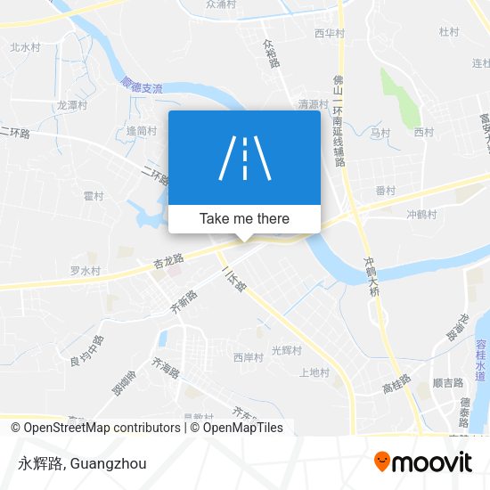 永辉路 map