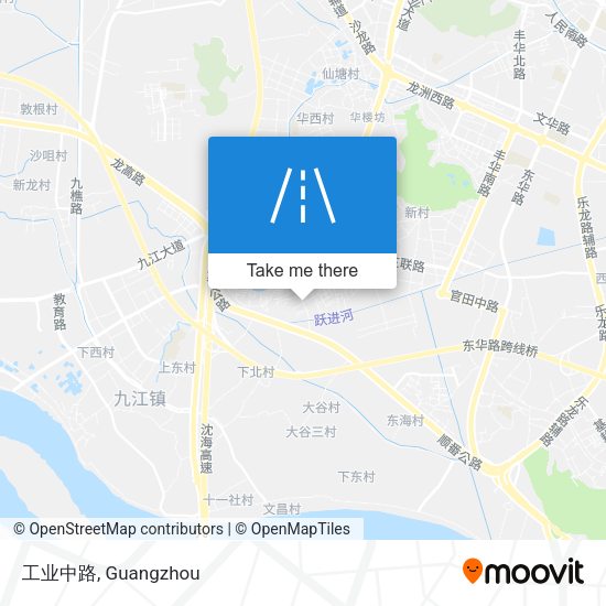 工业中路 map