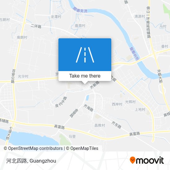 河北四路 map