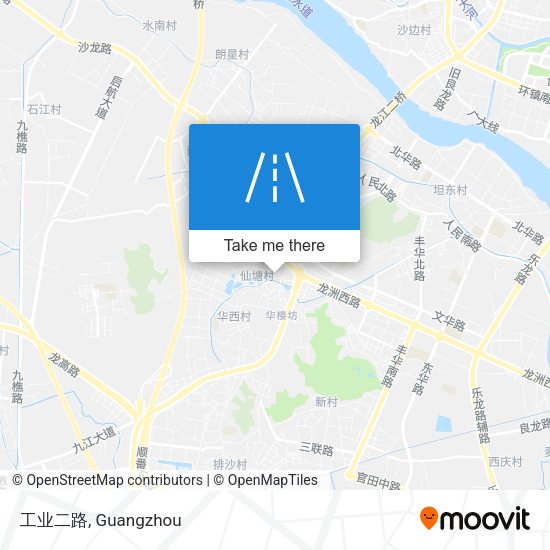 工业二路 map