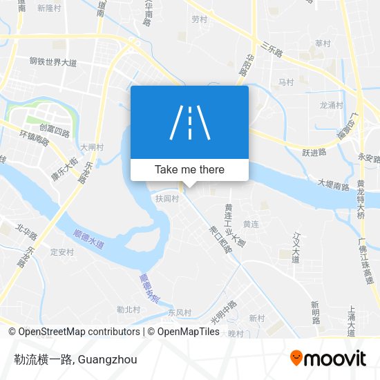 勒流横一路 map