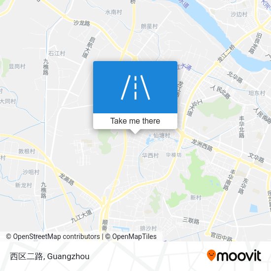 西区二路 map