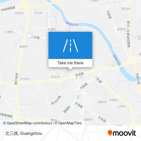 北三路 map