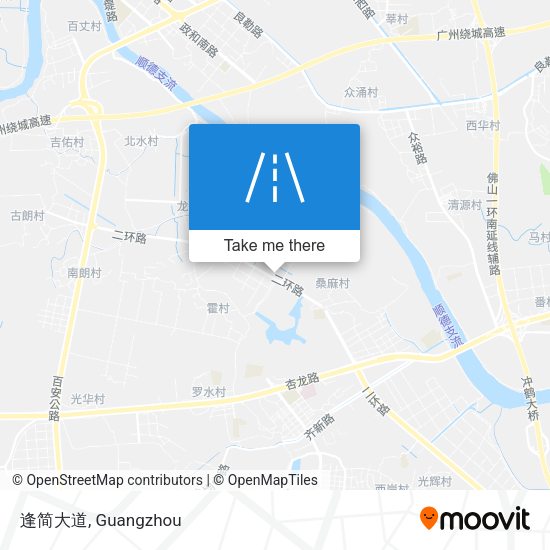 逢简大道 map