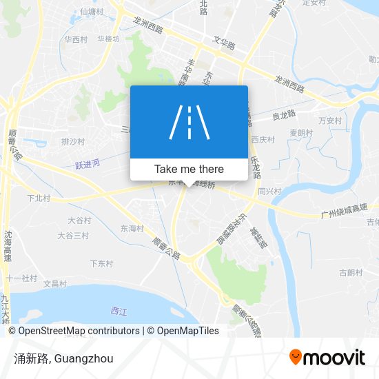 涌新路 map
