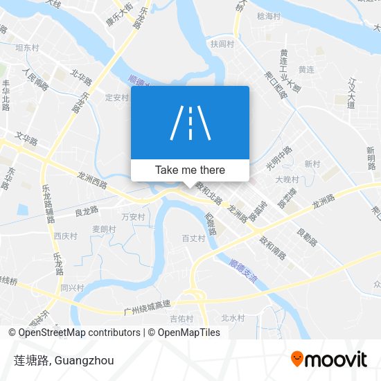 莲塘路 map