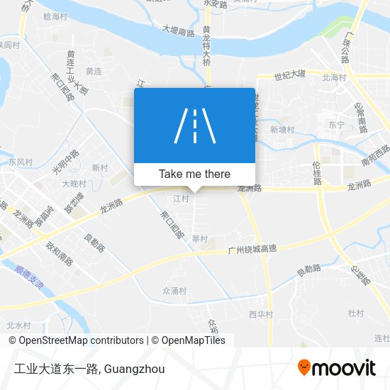工业大道东一路 map