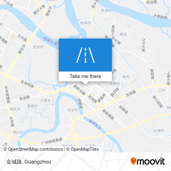 金城路 map