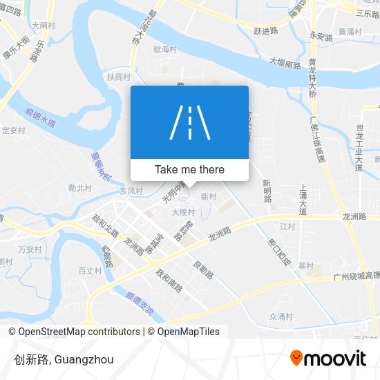 创新路 map