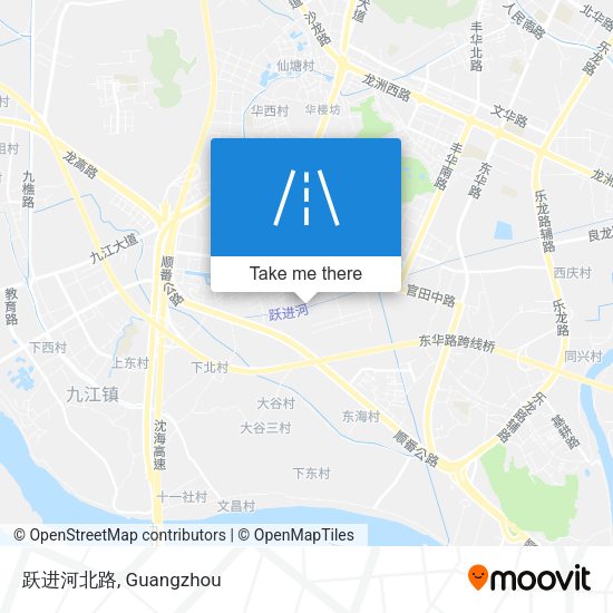 跃进河北路 map