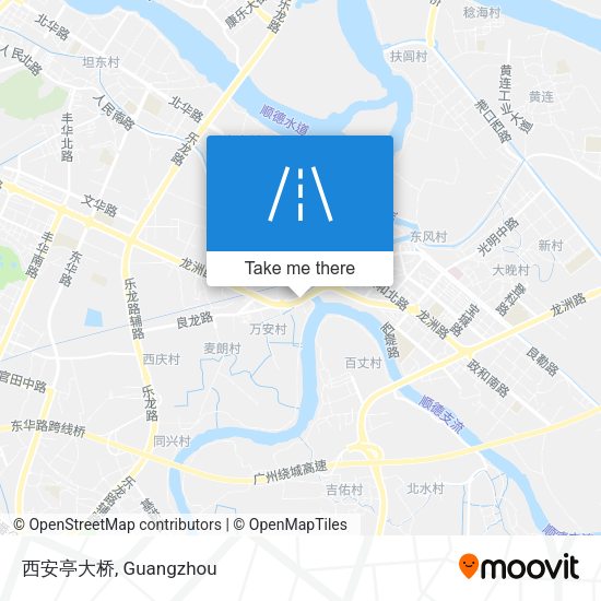 西安亭大桥 map