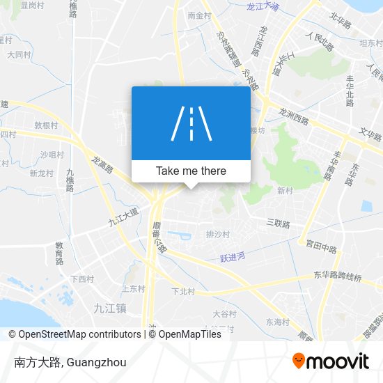 南方大路 map