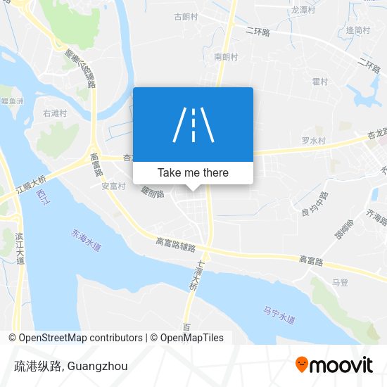 疏港纵路 map