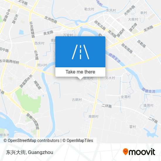 东兴大街 map