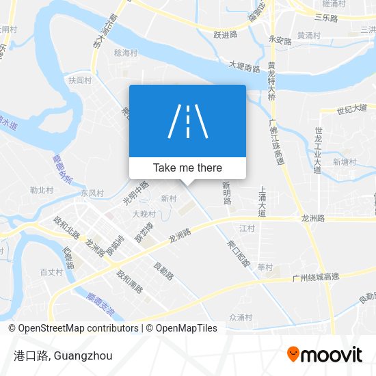 港口路 map