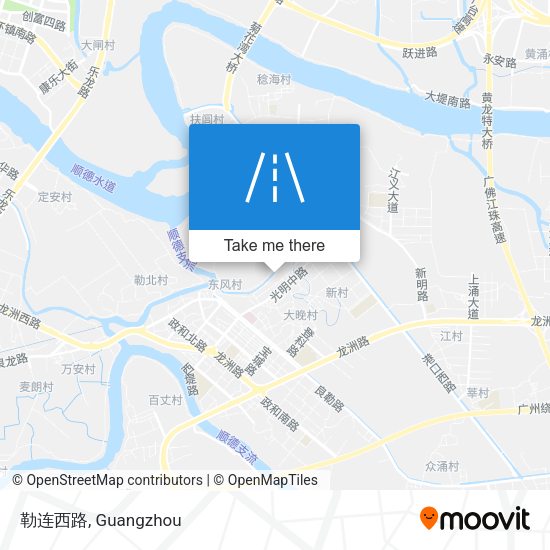 勒连西路 map