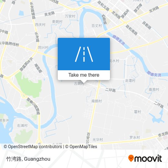竹湾路 map