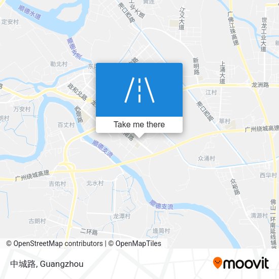 中城路 map