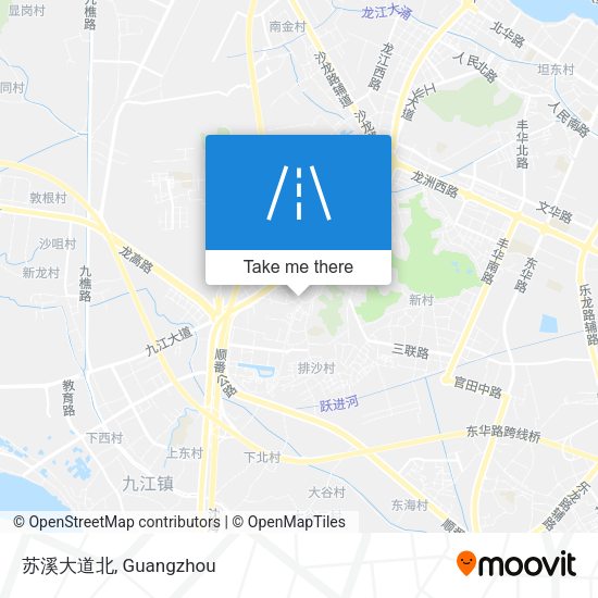 苏溪大道北 map
