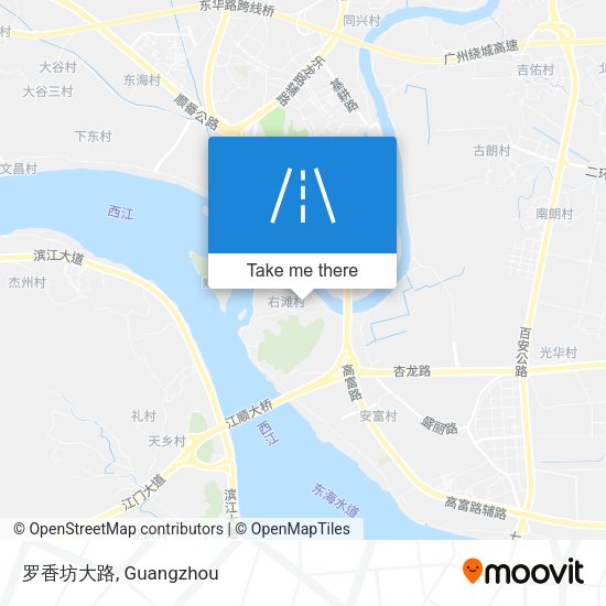 罗香坊大路 map