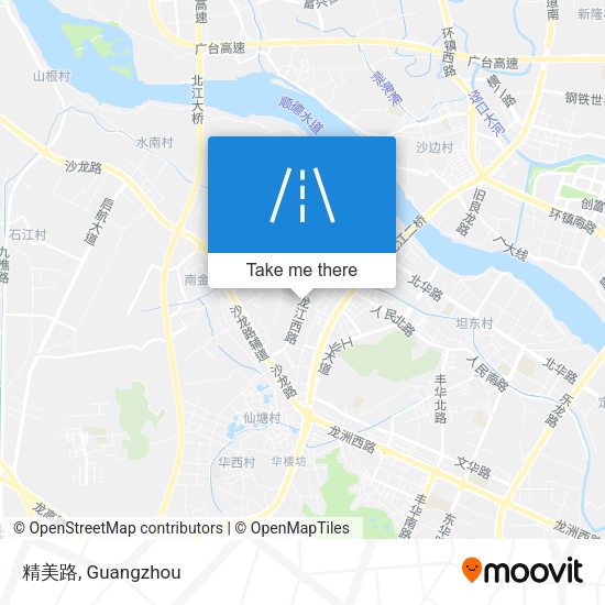 精美路 map