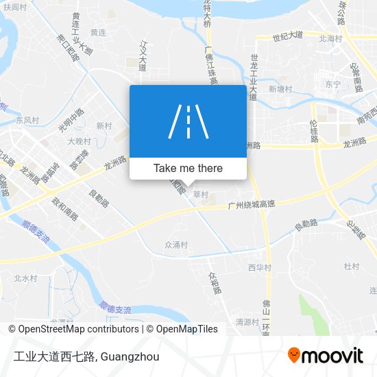 工业大道西七路 map