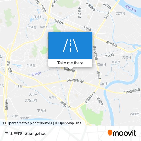 官田中路 map