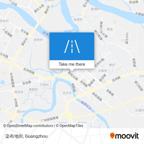 染布地街 map