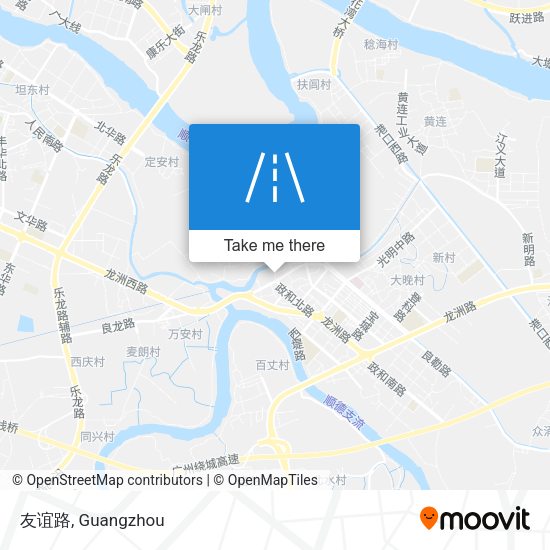友谊路 map