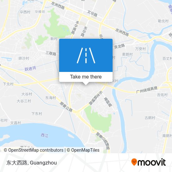 东大西路 map