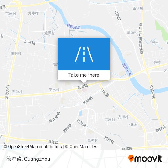 德鸿路 map
