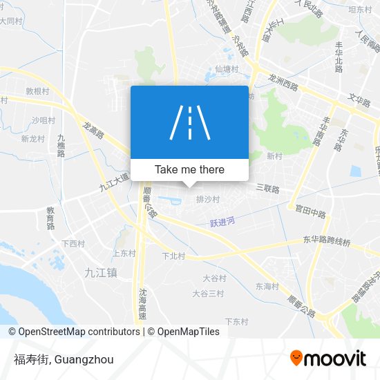 福寿街 map