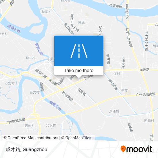 成才路 map