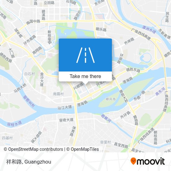 祥和路 map