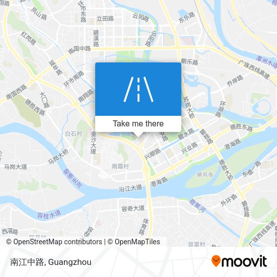 南江中路 map