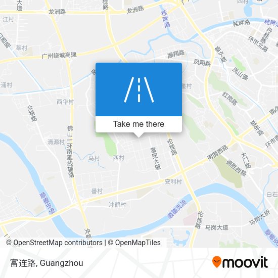 富连路 map