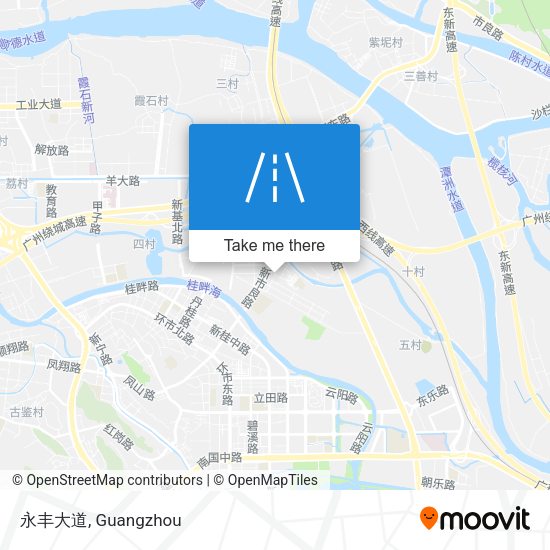 永丰大道 map