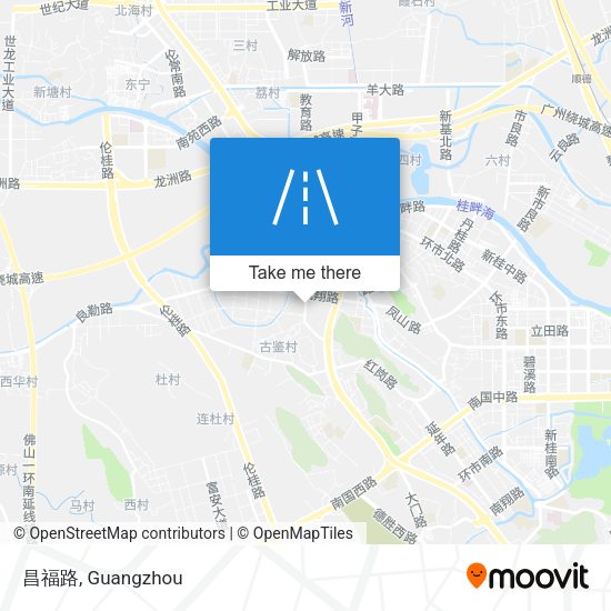 昌福路 map