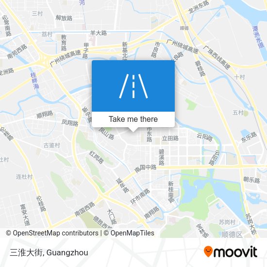 三淮大街 map