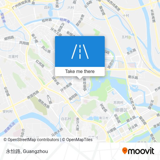 永怡路 map