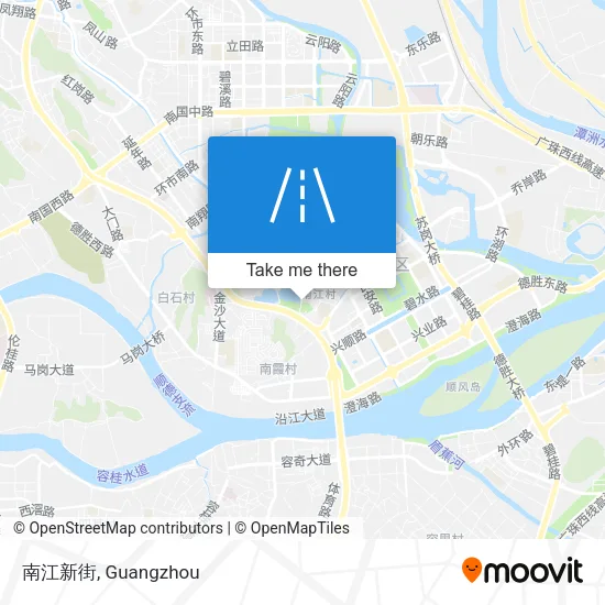 南江新街 map