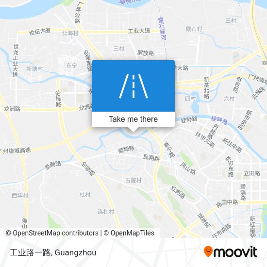 工业路一路 map