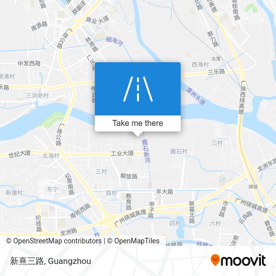 新熹三路 map