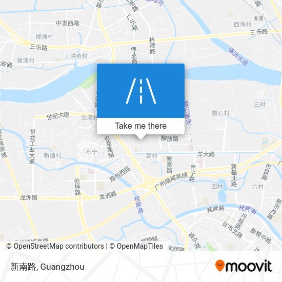 新南路 map