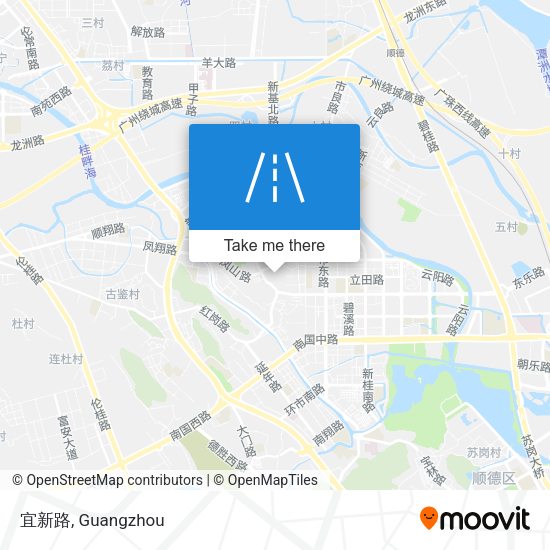 宜新路 map