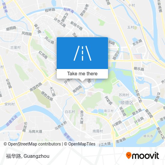 福华路 map